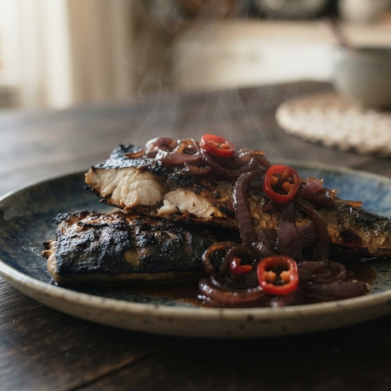 Surinaamse makreel recept