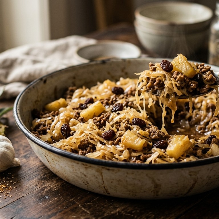 Surinaamse zuurkoolschotel recept