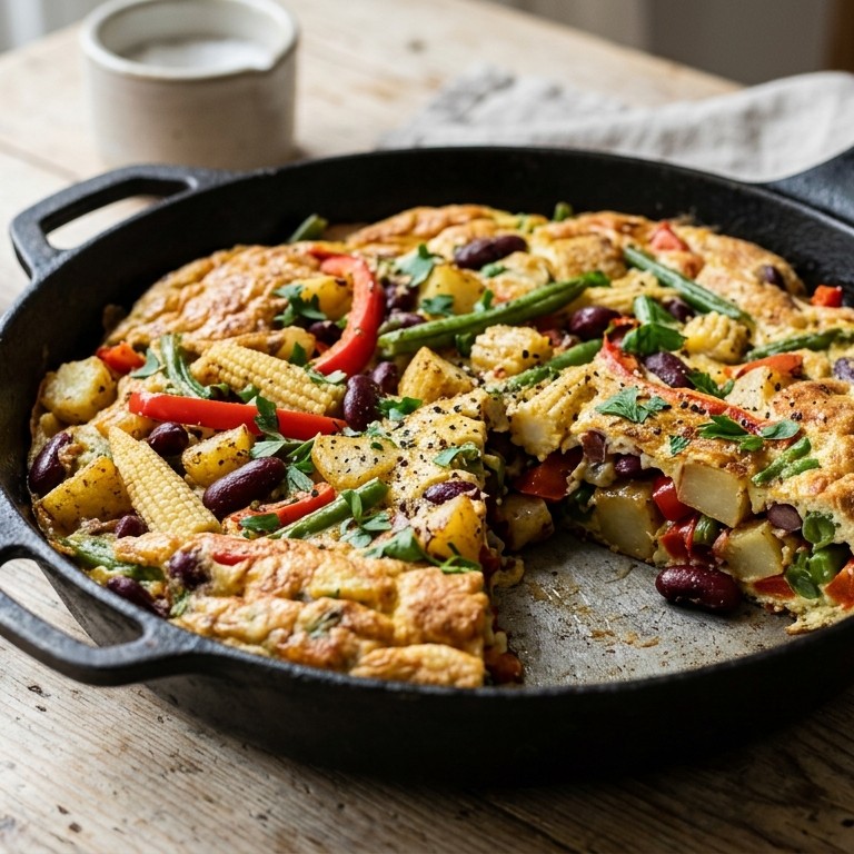 Surpriseomelet recept