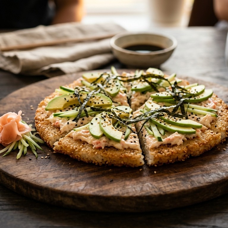 Sushi Pizza recept