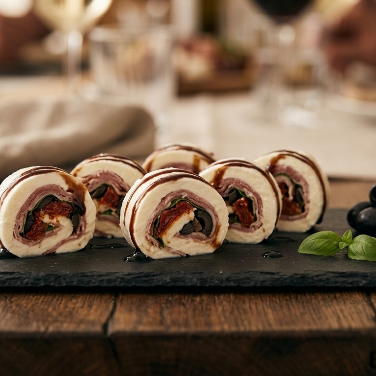 Sushi van buffelmozzarella recept