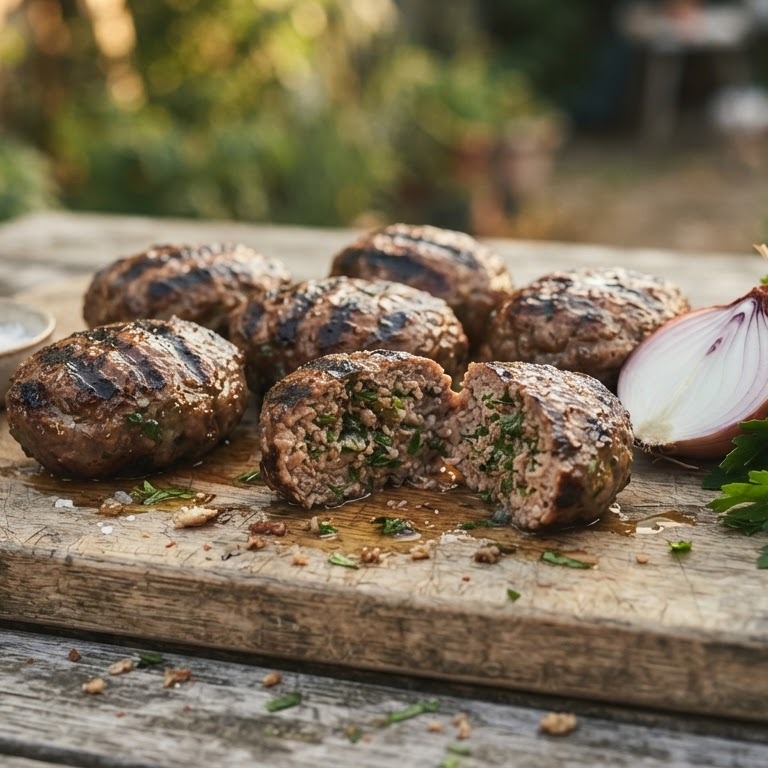 Suzuki (Griekse hamburgers) recept
