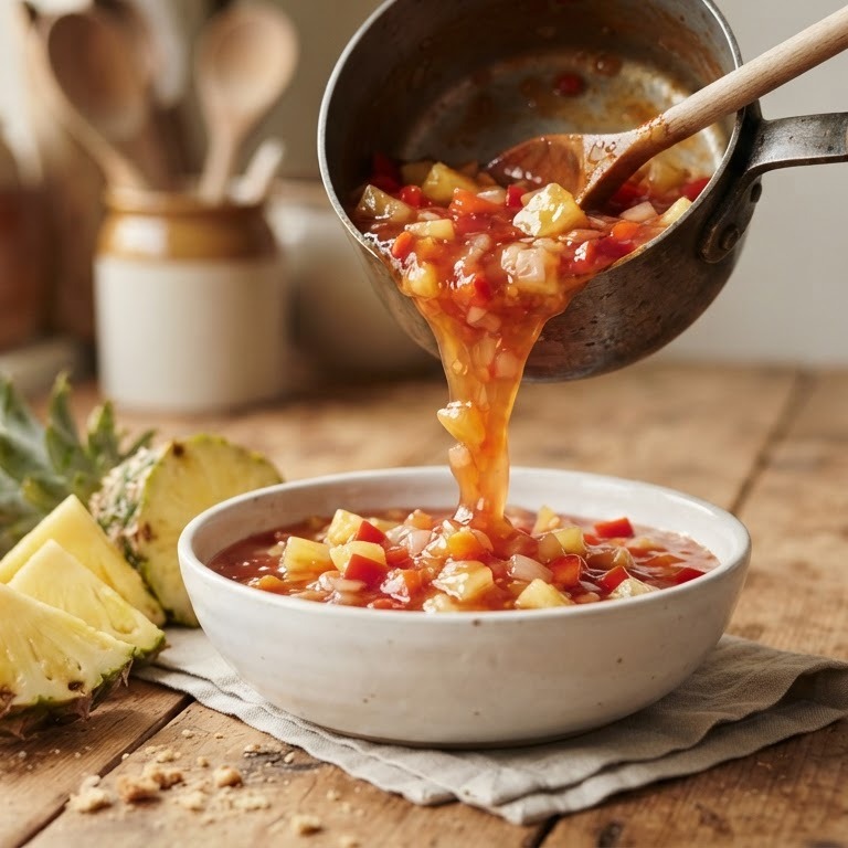Sweet & sour saus recept