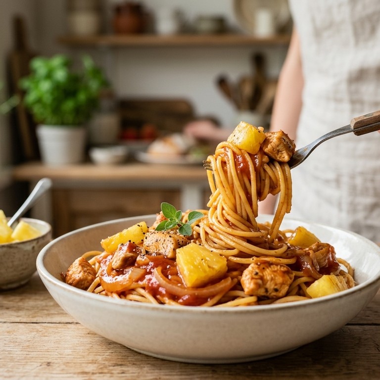 Sweet spaghetti recept