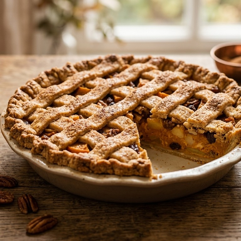 Taart Appel met pompoen recept