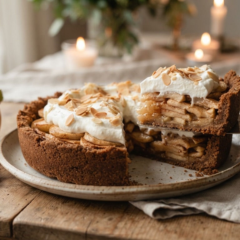 Taart Appel met speculaas recept