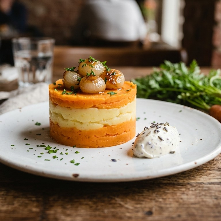 Taartje van ongehutste pot met lavendelmayonaise recept