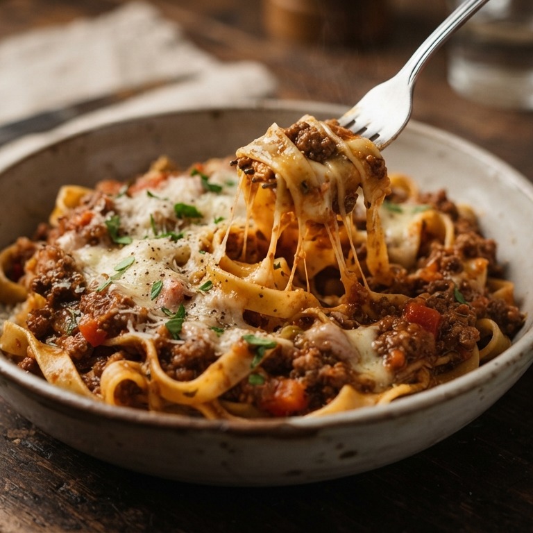 Tagliatelle met gehakt recept