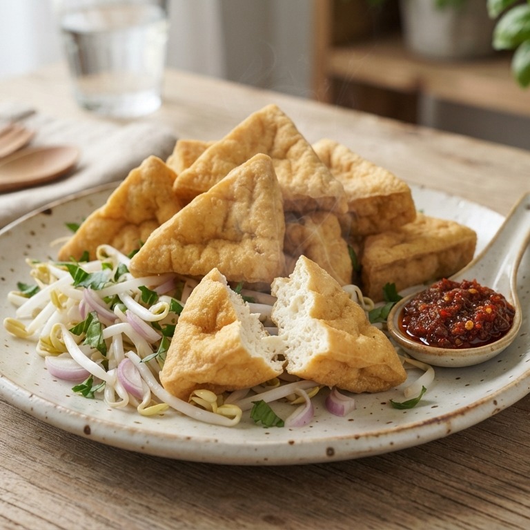 Tahu Goreng dan Taugeh recept