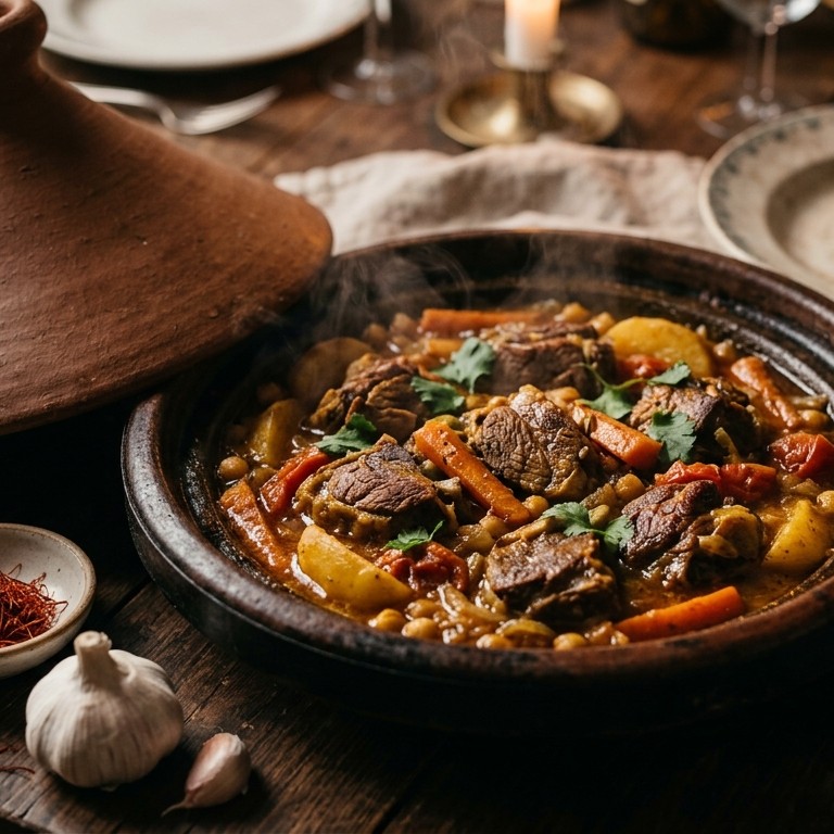 Tajine met lamsvlees recept