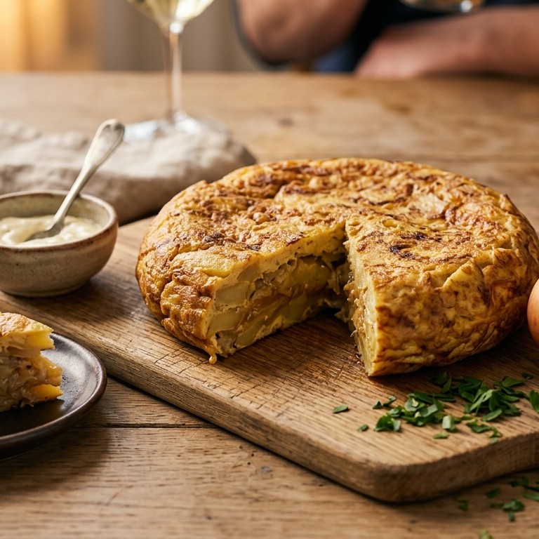 Tapas aardappelomelet recept
