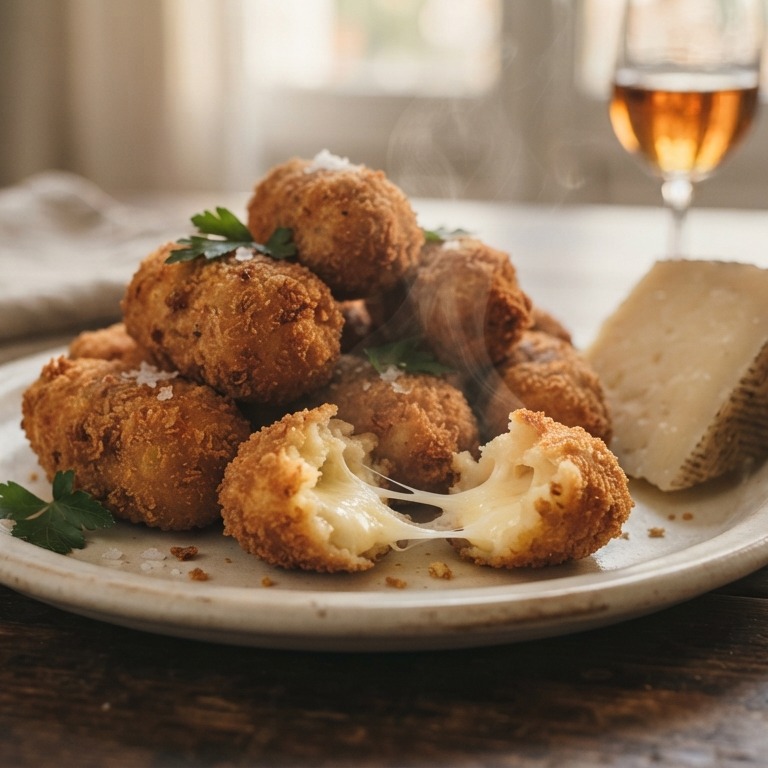 Tapas kroketjes met machego kaas recept