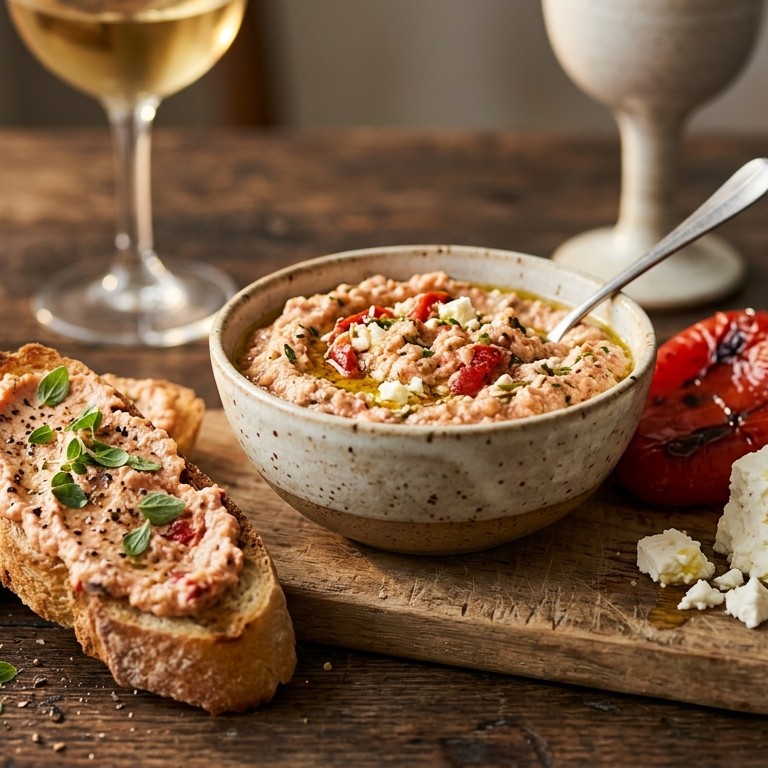 Tapenade feta en paprika recept