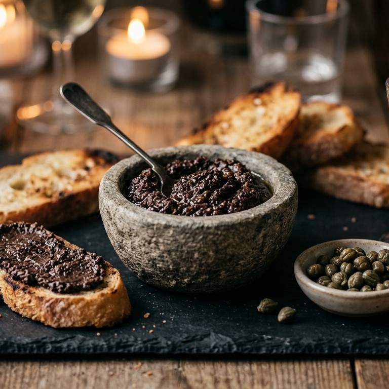 Tapenade met een tic recept