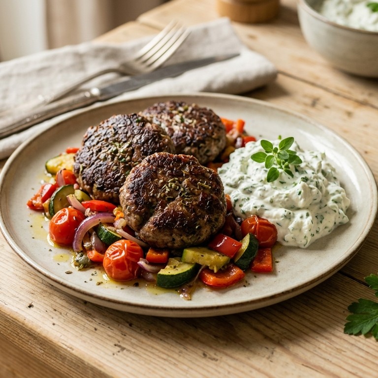 Tartaar met kruidendip recept