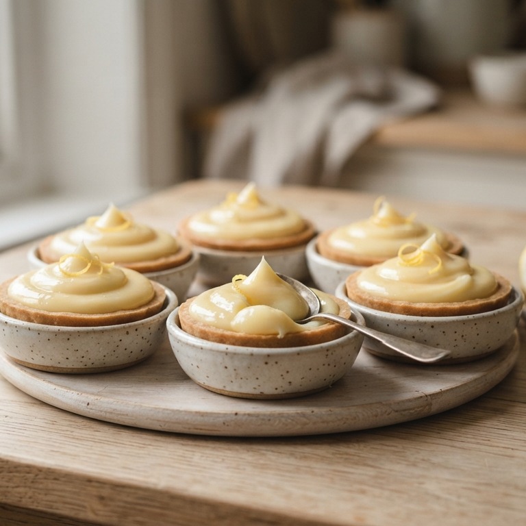 Tartelettes met citroencrème recept