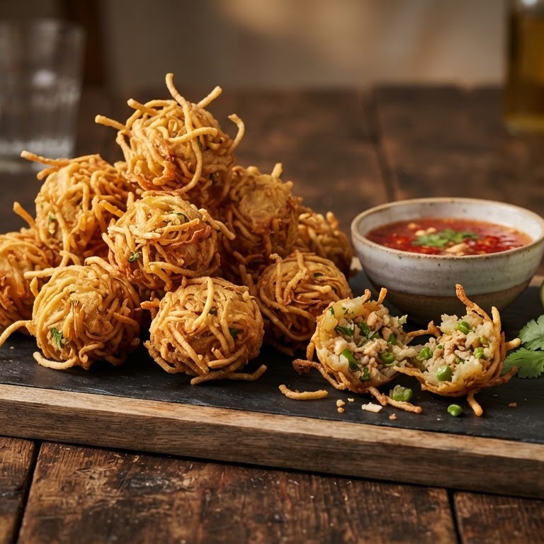 Thaise bamiballetjes recept