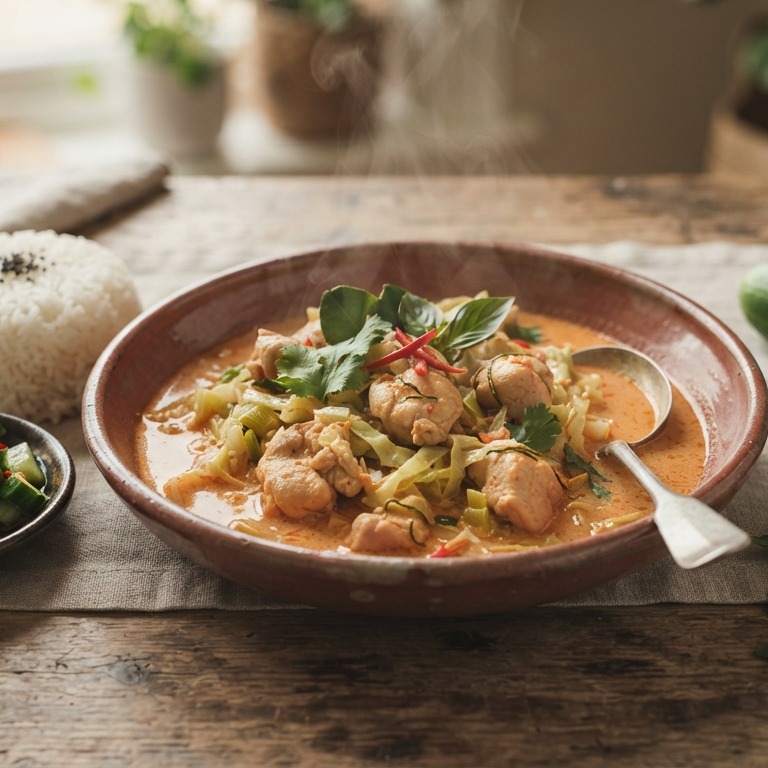 Thaise curry recept
