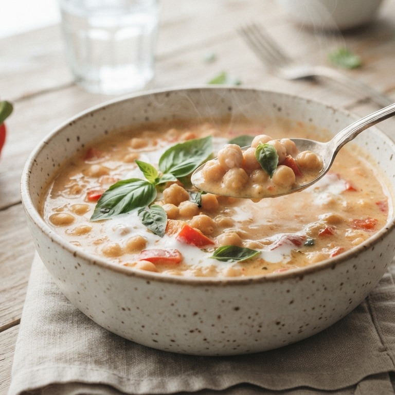Thaise kikkerwtensoep recept