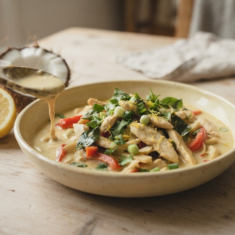 Thaise kipkerrie recept