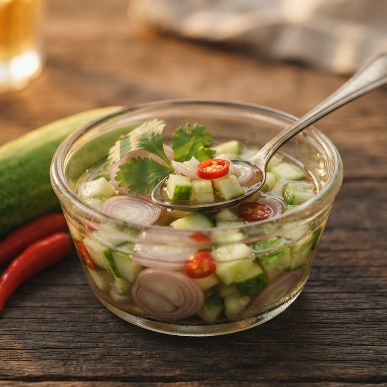 Thaise Komkommersaus recept