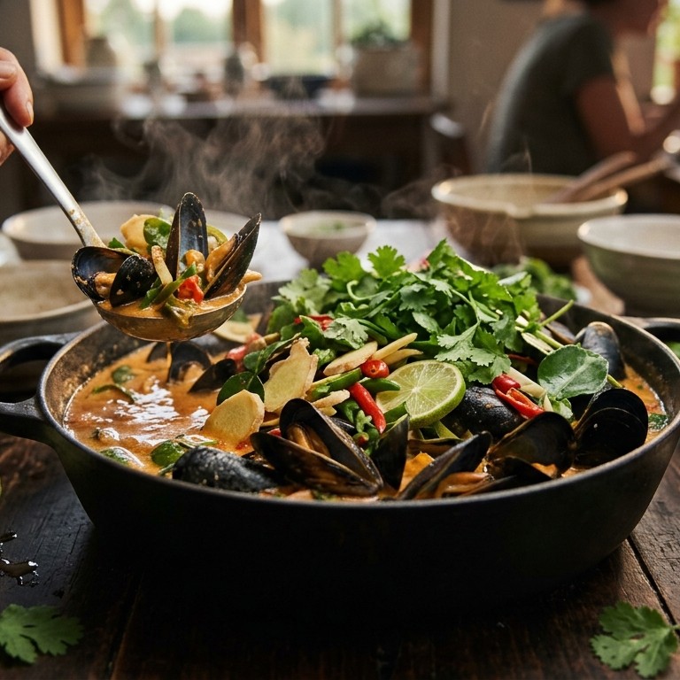 Thaise mosselen recept