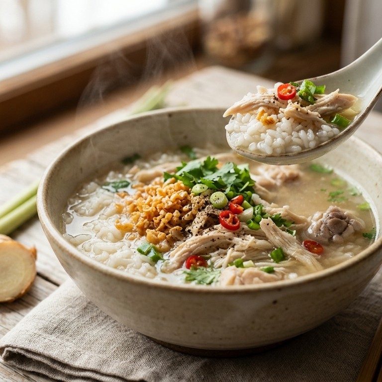 Thaise rijstsoep recept