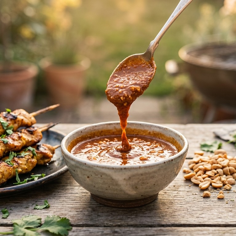 Thaise satésaus recept