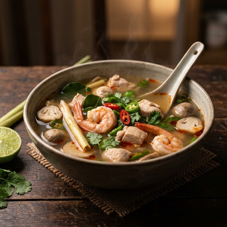 Thaise Tom Yam Gai recept