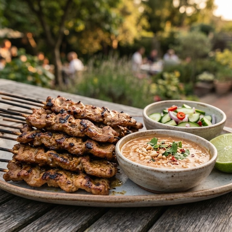 Thaise Varkenssaté 2 recept