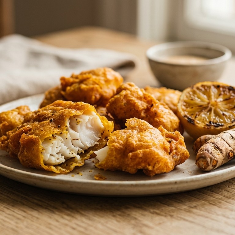 Tilapiafilet in een pikant korstje recept