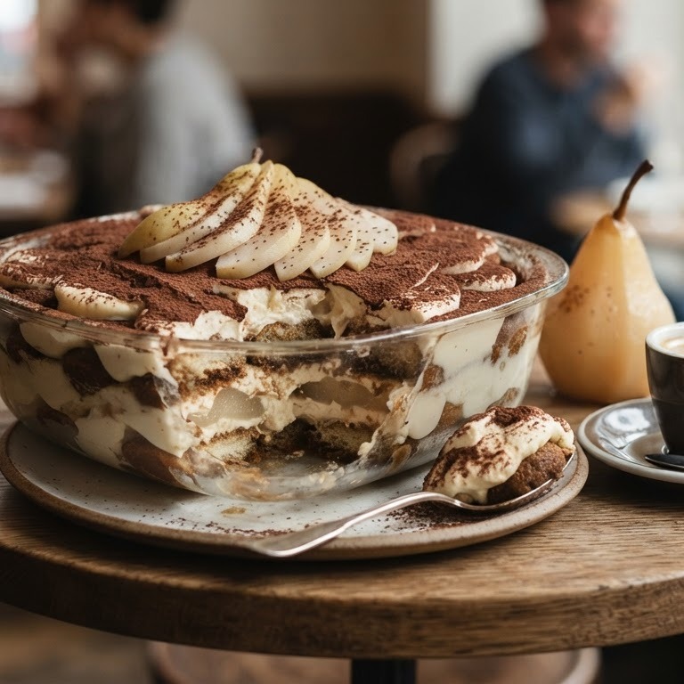 Tiramisu met peren recept