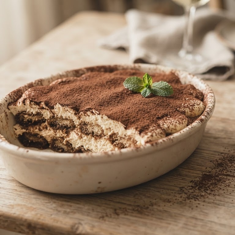 Tiramisu met ricotta recept