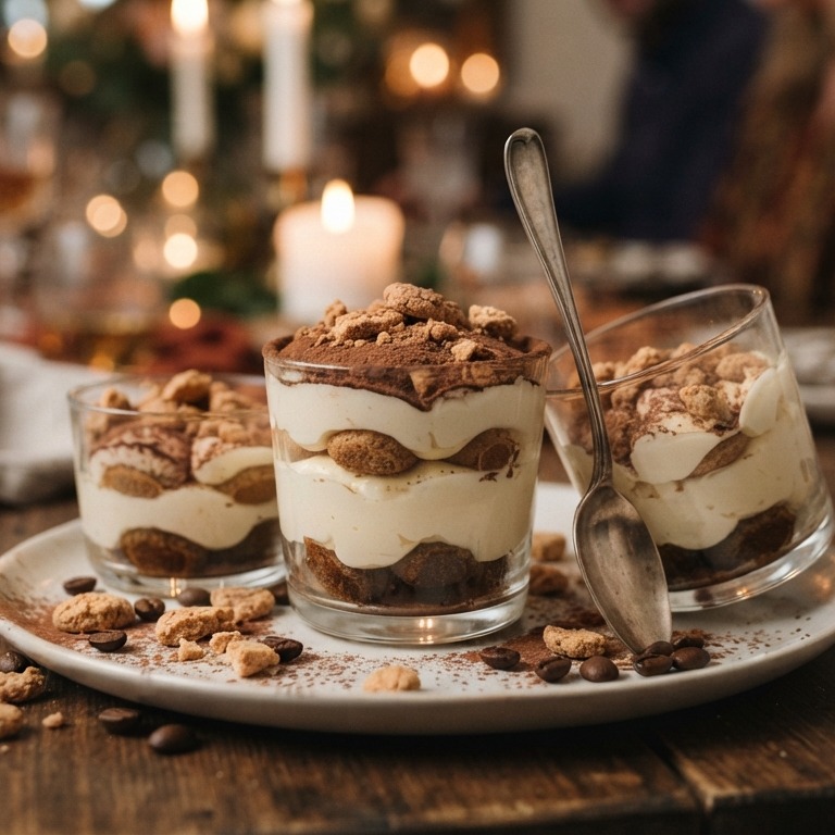 Tiramisu uit een glaasje recept