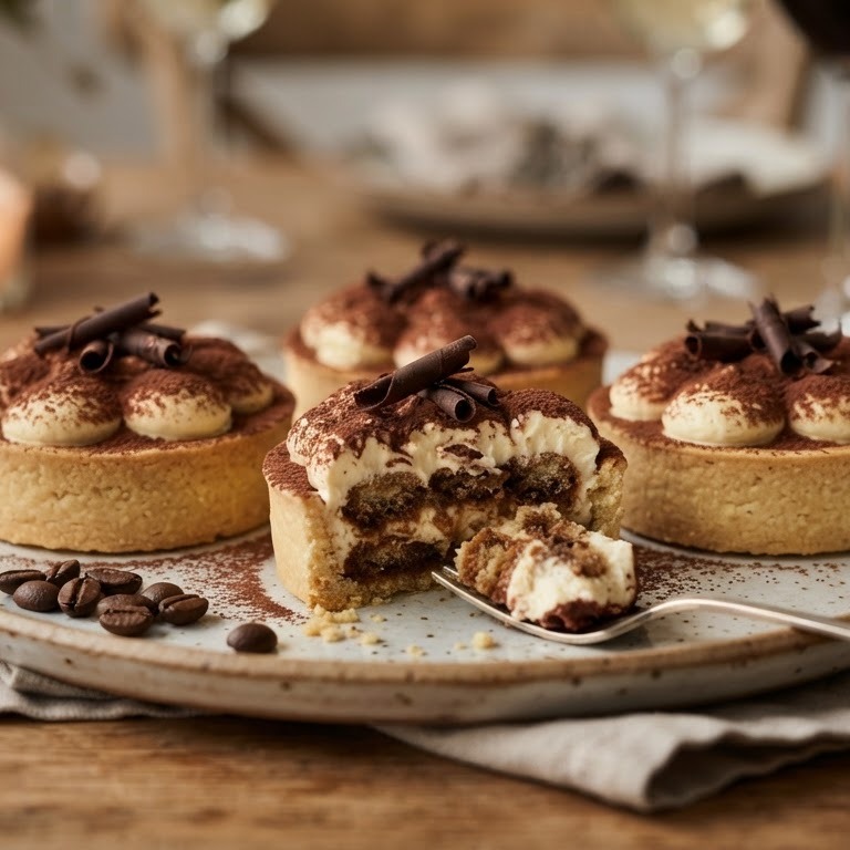 Tiramisutaartjes recept