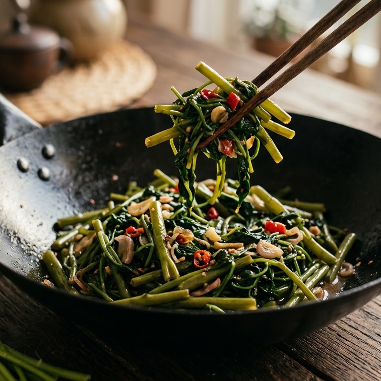 Toemis kangkung recept