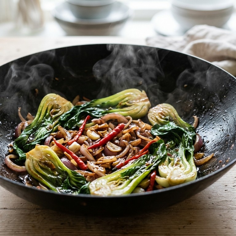 Toemis paksoi (gebakken groente) recept