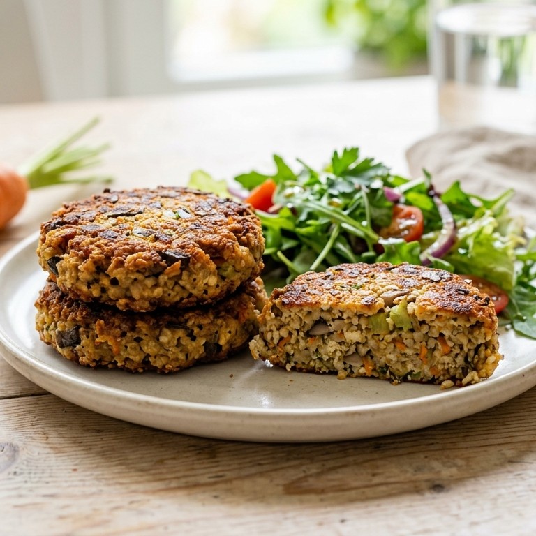 Tofu-Bulgur-burgers of ovenschotel recept