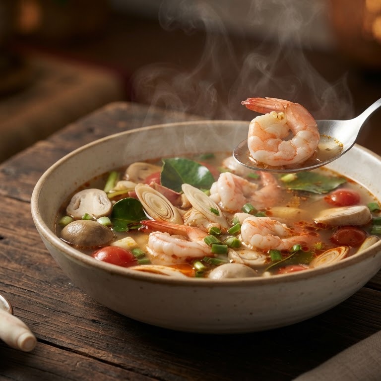 Tom Yam recept
