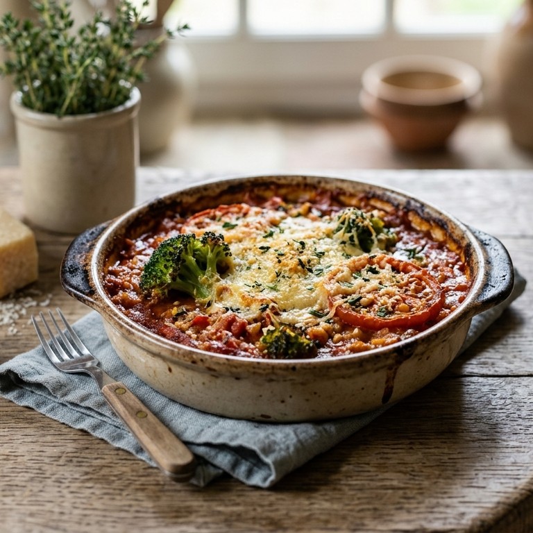 Tomaat broccoli Schotel recept