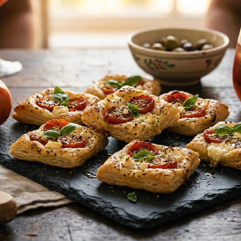 Tomaat/feta hapje recept