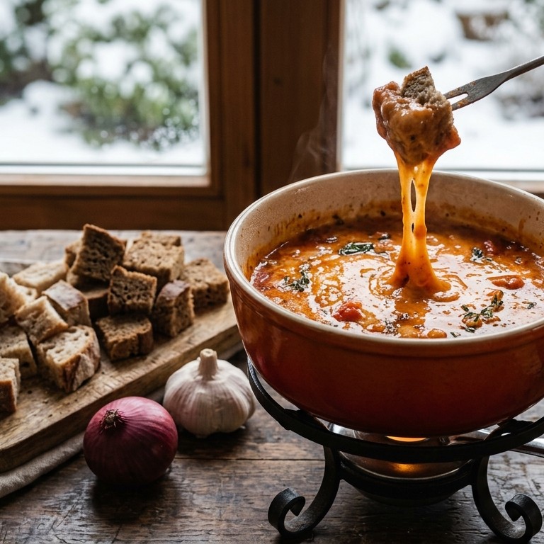 Tomaten-kaasfondue recept