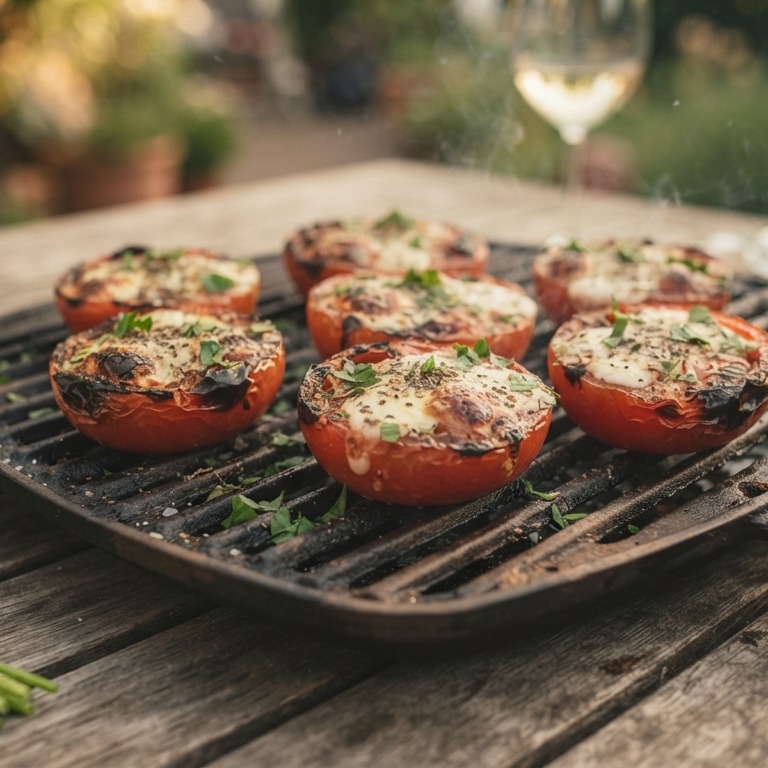 Tomaten met oregano uit de grill recept