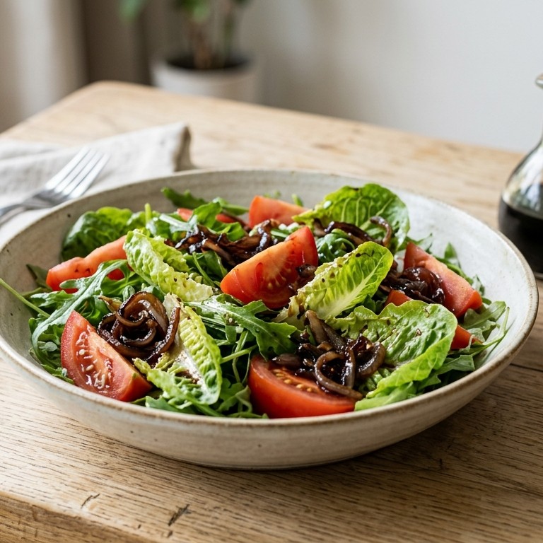 Tomaten-rucolasla recept