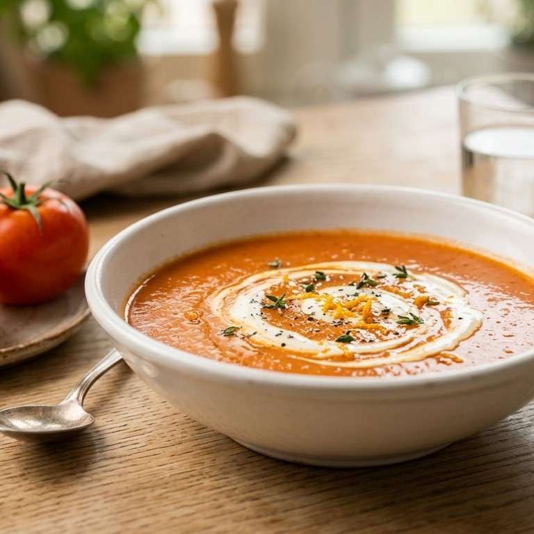 Tomaten-sinaasappelsoep recept