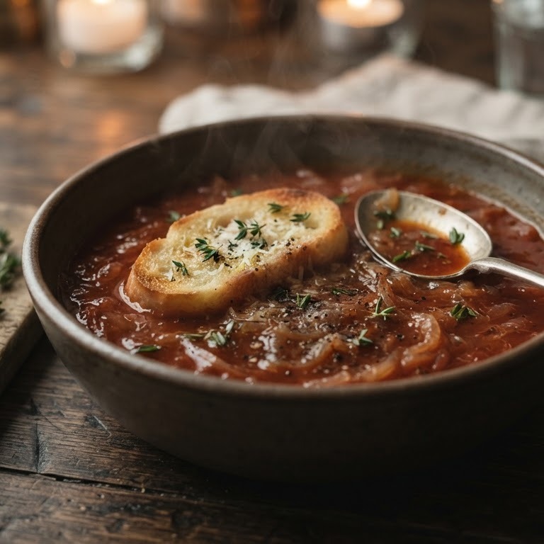 Tomaten-uiensoep recept