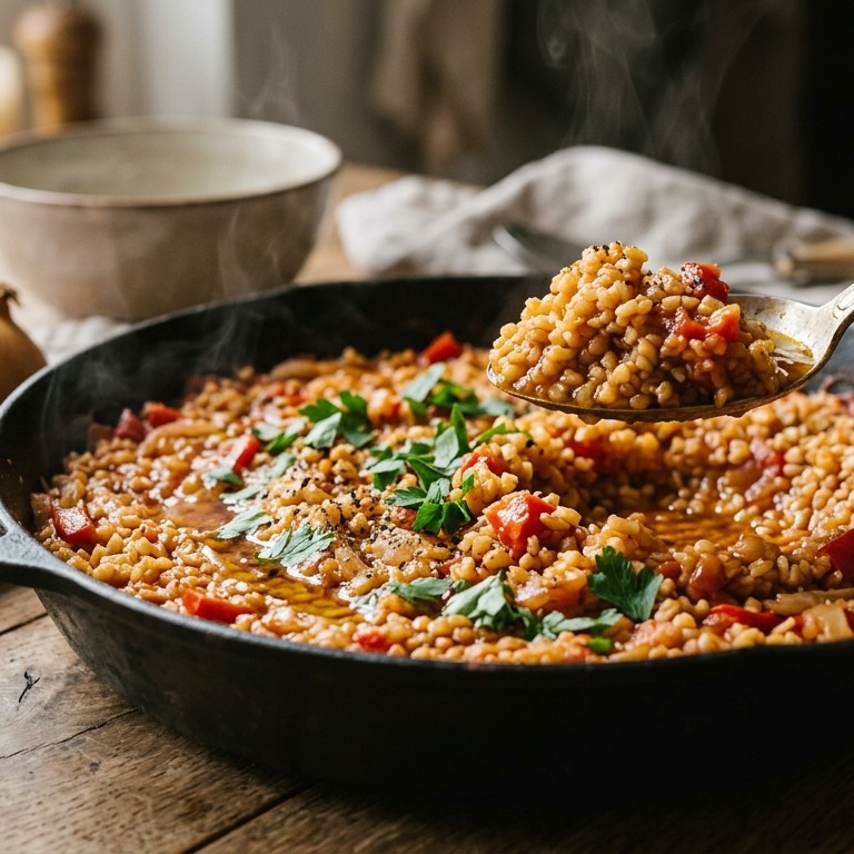 Tomatenbulgur recept