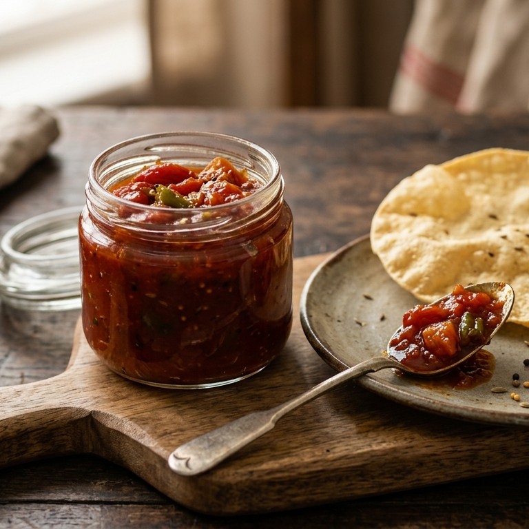 Tomatenchutney (kleine hoeveelheid) recept