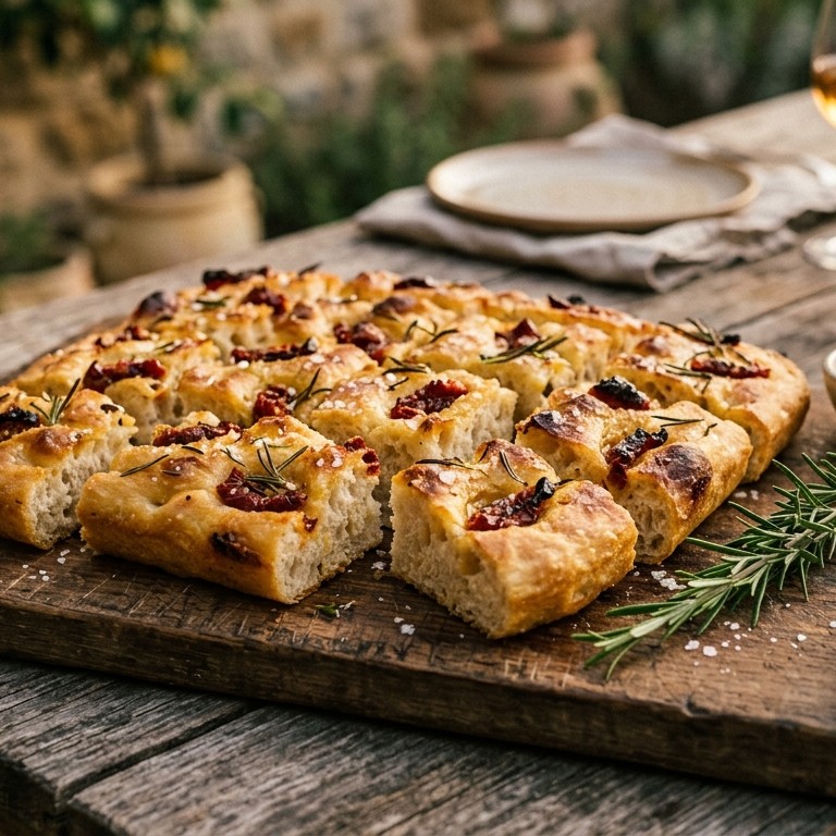 Tomatenfocaccia recept