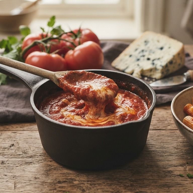 Tomatenkaas saus recept